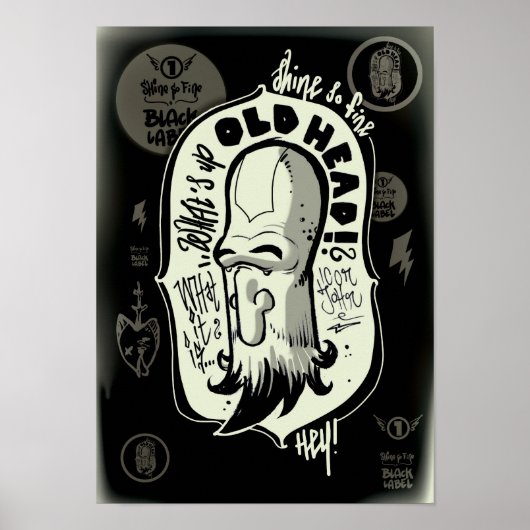 Icon John Black Label Poster (Vorne)