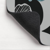 ICON Mousepad Trend Abstrakt Art Blue Ocean (Ecke)