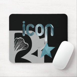ICON Mousepad Trend Abstrakt Art Blue Ocean