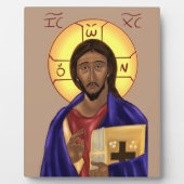 Icon of Christ Fotoplatte (Vorderseite)