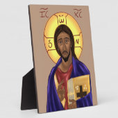 Icon of Christ Fotoplatte (Seite)