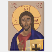 Icon of Christ Magnet (Vorderseite)