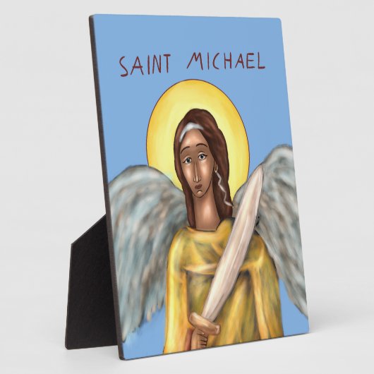 Icon of Saint Michael Fotoplatte (Seite)