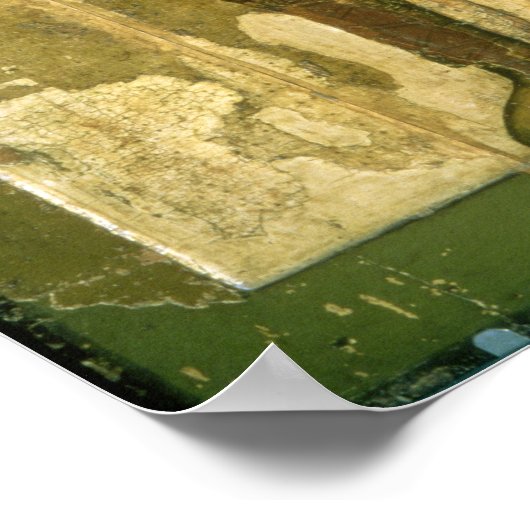 Icon of St. George, 1130-50 Poster (Ecke)