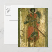 Icon of St. George, 1130-50 Postkarte (Vorne/Hinten)