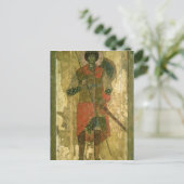 Icon of St. George, 1130-50 Postkarte (Stehend Vorderseite)