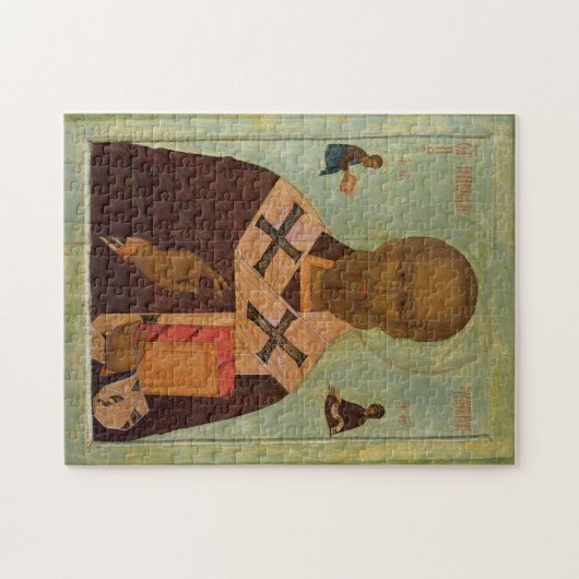 Icon of St. Nicholas Puzzle (Horizontal)