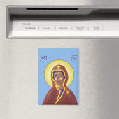 Icon of the Mother of God Magnet (In Situ (Geschirrspüler))