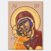 Icon of the Mother of God Magnet (Vorderseite)