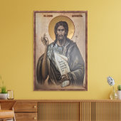 Icon of the Saint John Leinwanddruck (Insitu (Wohnzimmer))