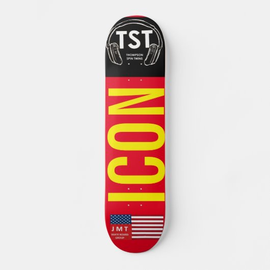 ICON OFFIZIELLES Skateboard (Vorderseite)