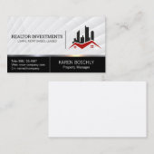 Icon Real Anwesen Properties Visitenkarte (Vorne/Hinten)