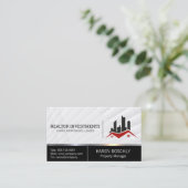 Icon Real Anwesen Properties Visitenkarte (Stehend Vorderseite)