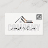 Icon Real Anwesen | QR-Code Visitenkarte (Vorderseite)