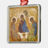 Icon Rublev Byzantine Ornament Aus Metall (Links)