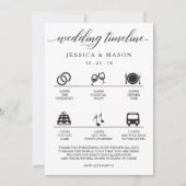 Icon Wedding Itinerary und Begrüßung (Vorderseite)