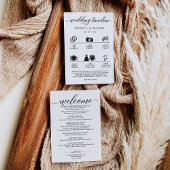 Icon Wedding Itinerary und Begrüßung Programm