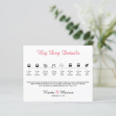 Icon Wedding Timeline Programm (Stehend Vorderseite)