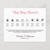 Icon Wedding Timeline Programm (Vorderseite)