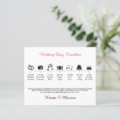 Icon Wedding Timeline Programm (Stehend Vorderseite)