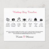 Icon Wedding Timeline Programm (Vorderseite)