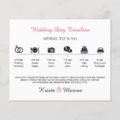 Icon Wedding Timeline Programm (Vorderseite)