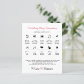 Icon Wedding Timeline Programm (Stehend Vorderseite)
