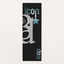 ICON Yoga Mat Fitness Abstrakter Art Yogamatte