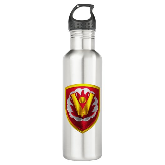 Iconic 59. Ordnance Nuklear Brigade Edelstahlflasche (Vorderseite)