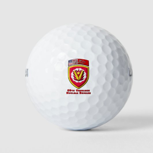 Iconic 59. Ordnance Nuklear Brigade Golfball (Vorderseite)