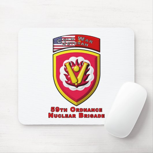 Iconic 59. Ordnance Nuklear Brigade Mousepad (Mit Mouse)