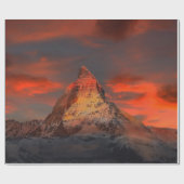 Iconic Alpine Bergsee-Zauber im Val Piora Geschenkpapier (Flach)