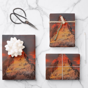 Iconic Alpine Bergsee-Zauber im Val Piora Geschenkpapier Set