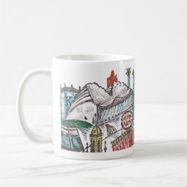 Iconic Architektur-Tasse Kansas City Kaffeetasse