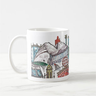 Iconic Architektur-Tasse Kansas City Kaffeetasse
