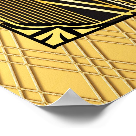 Iconic Art Deco Poster (Ecke)