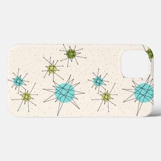 Iconic Atomic Starbursts iPhone 6/6S Case (Rückseite (Horizontal))