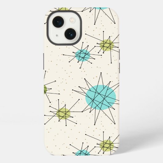 Iconic Atomic Starbursts iPhone 6/6S Case Hülle (Rückseite)