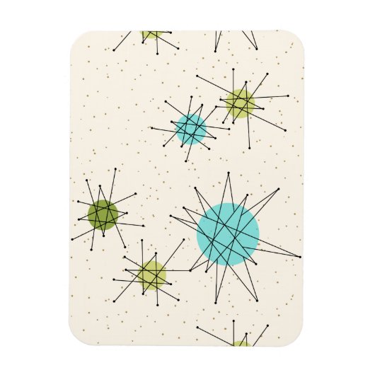 Iconic Atomic Sternexplosionen Flexible Magnet (Vertikal)