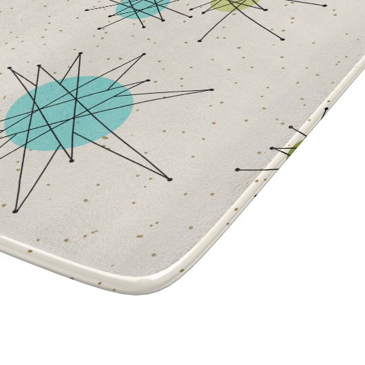 Iconic AtomSternexplosion-Ausschnitt-Brett Schneidebrett (Ecke)