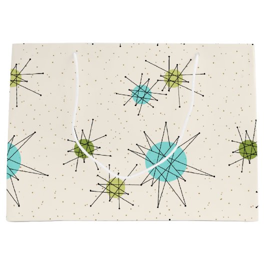 Iconic AtomSternexplosion-Geschenk-Tasche Große Geschenktüte (Vorderseite)