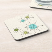 Iconic AtomSternexplosion-harte PlastikUntersetzer Untersetzer (Linke Seite)