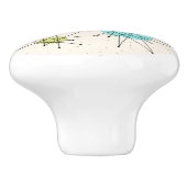 Iconic AtomSternexplosion-Keramik-Zug Keramikknauf (Seitenansicht)