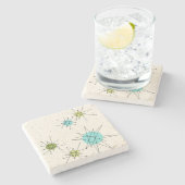 Iconic AtomSternexplosion-SteinUntersetzer Steinuntersetzer (Seitenansicht)