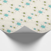 Iconic AtomSternexplosion-Verpackungs-Papier Geschenkpapier (Ecke)