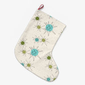 Iconic AtomSternexplosion-WeihnachtsStrumpf Großer Weihnachtsstrumpf (Vorderansicht (hängend))