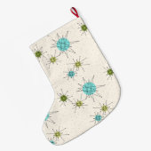 Iconic AtomSternexplosion-WeihnachtsStrumpf Großer Weihnachtsstrumpf (Rückseite (Hängend))