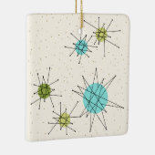 Iconic AtomSternexplosion-Weihnachtsverzierung Keramikornament (Rechts)