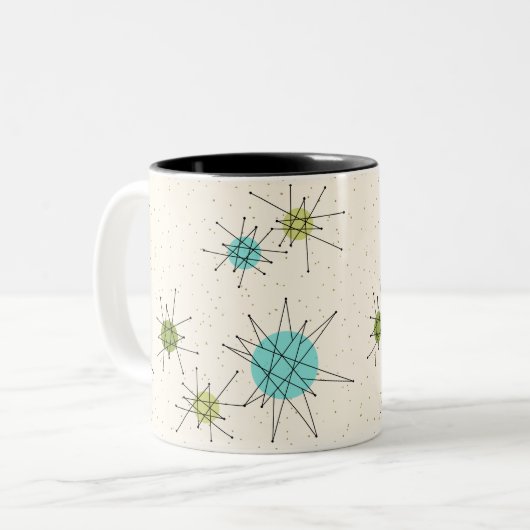 Iconic AtomSternexplosionen Zwei-Ton Tasse (Vorderseite Links)
