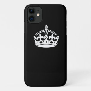 Iconic Behielt Calm Crown auf Black iPhone 11 Hülle